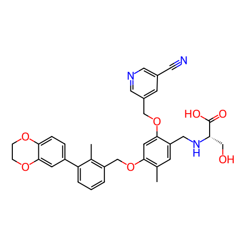 Chemical structure of BindingDB Monomer ID 363369