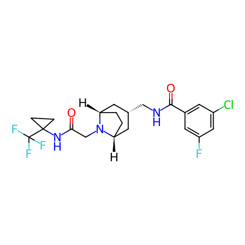 Chemical structure of BindingDB Monomer ID 364021
