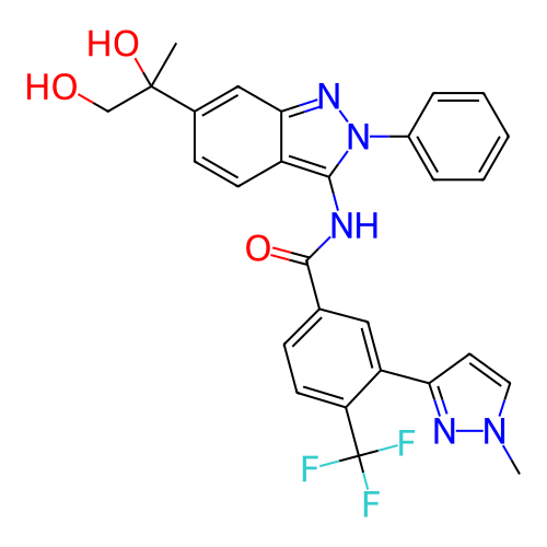 Chemical structure of BindingDB Monomer ID 364488