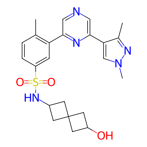 Chemical structure of BindingDB Monomer ID 364534