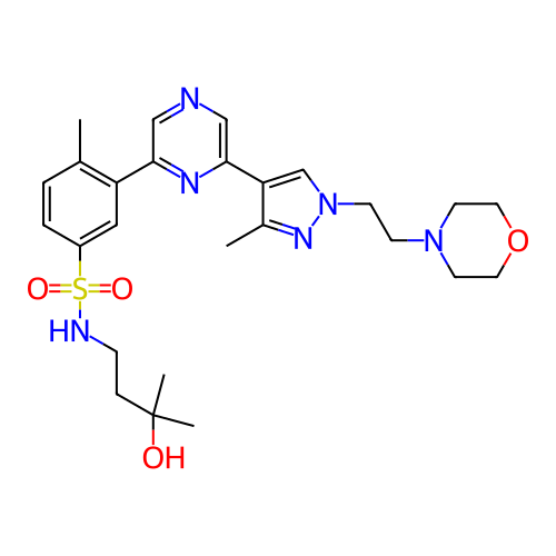 Chemical structure of BindingDB Monomer ID 364538