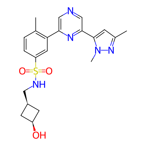 Chemical structure of BindingDB Monomer ID 364541