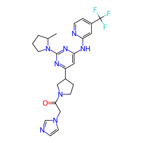 Chemical structure of BindingDB Monomer ID 365261