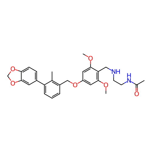 Chemical structure of BindingDB Monomer ID 366035
