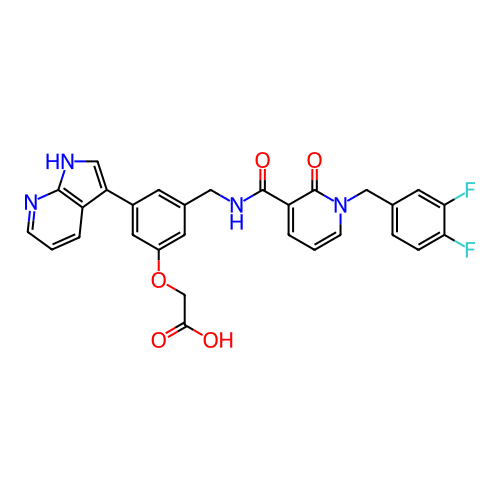 Chemical structure of BindingDB Monomer ID 366138