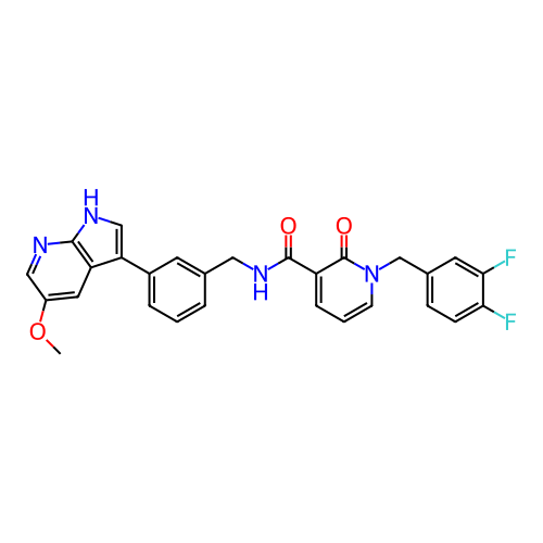 Chemical structure of BindingDB Monomer ID 366154