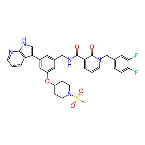Chemical structure of BindingDB Monomer ID 366171