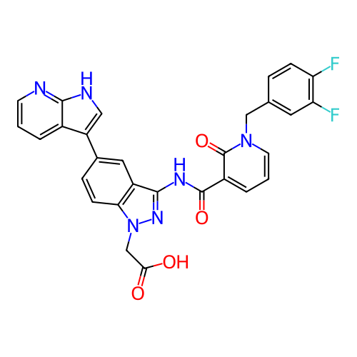 Chemical structure of BindingDB Monomer ID 366173