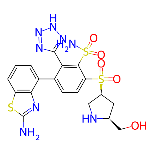 Chemical structure of BindingDB Monomer ID 368162