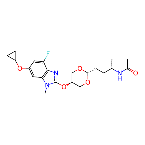 Chemical structure of BindingDB Monomer ID 369709