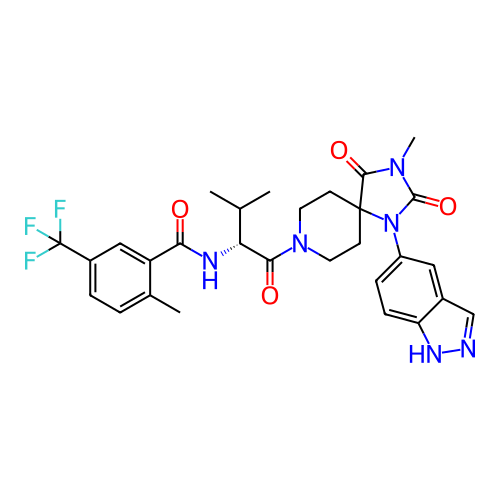 Chemical structure of BindingDB Monomer ID 369824