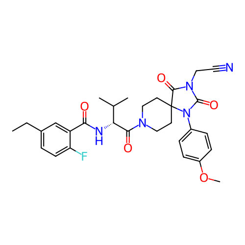 Chemical structure of BindingDB Monomer ID 369909
