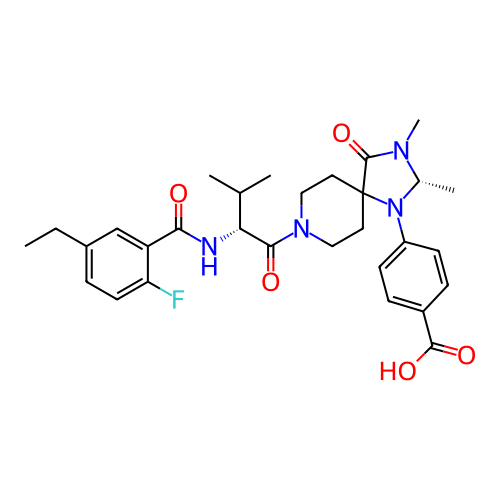 Chemical structure of BindingDB Monomer ID 370039