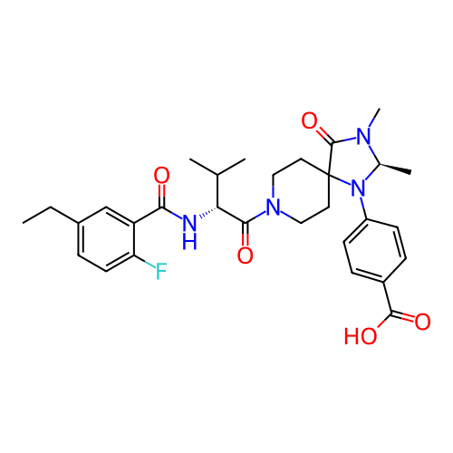 Chemical structure of BindingDB Monomer ID 370040