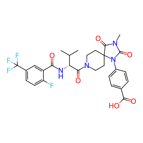 Chemical structure of BindingDB Monomer ID 370050