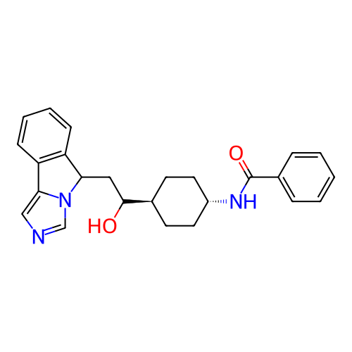Chemical structure of BindingDB Monomer ID 370572