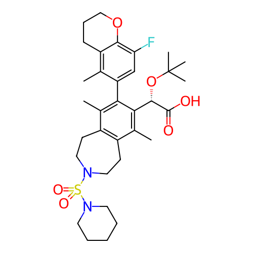 Chemical structure of BindingDB Monomer ID 370892