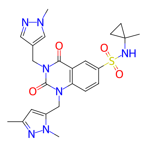 Chemical structure of BindingDB Monomer ID 371066