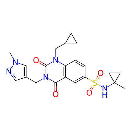 Chemical structure of BindingDB Monomer ID 371067
