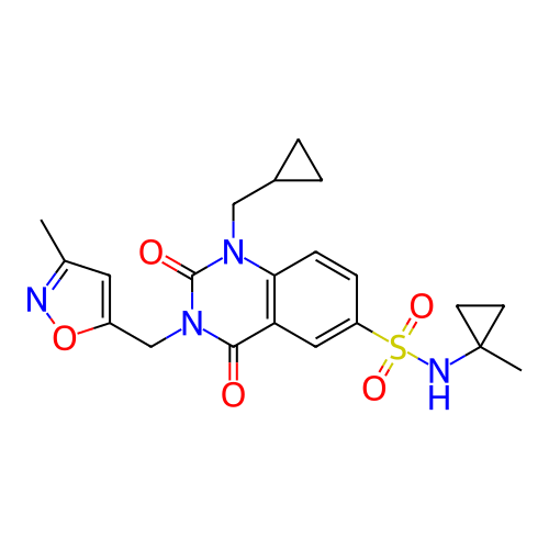 Chemical structure of BindingDB Monomer ID 371090