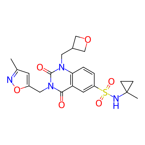 Chemical structure of BindingDB Monomer ID 371198