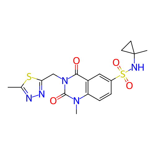 Chemical structure of BindingDB Monomer ID 371392