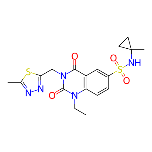 Chemical structure of BindingDB Monomer ID 371504