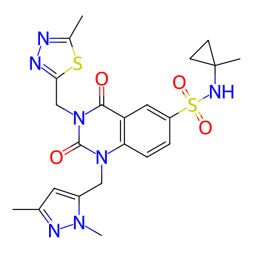 Chemical structure of BindingDB Monomer ID 371505