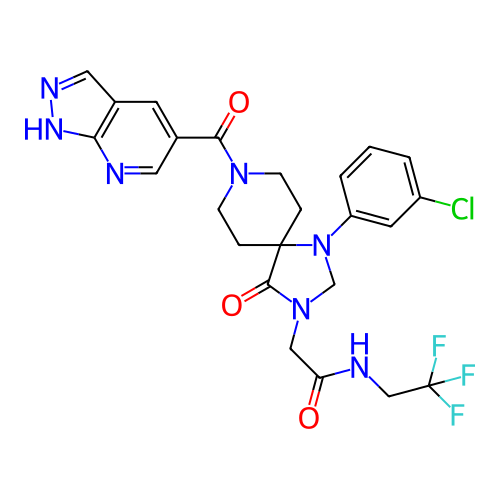 Chemical structure of BindingDB Monomer ID 372102