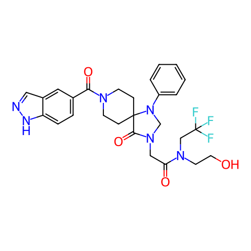 Chemical structure of BindingDB Monomer ID 372133