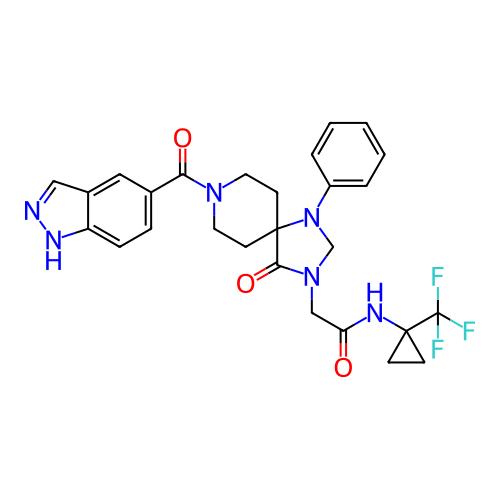 Chemical structure of BindingDB Monomer ID 372136