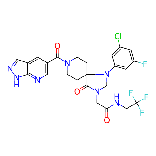 Chemical structure of BindingDB Monomer ID 372146