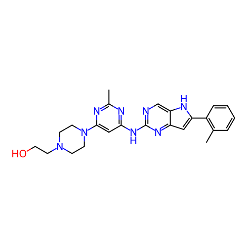 Chemical structure of BindingDB Monomer ID 372152