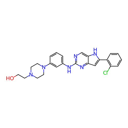 Chemical structure of BindingDB Monomer ID 372163