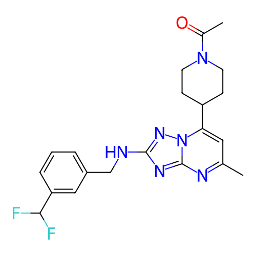 Chemical structure of BindingDB Monomer ID 372178