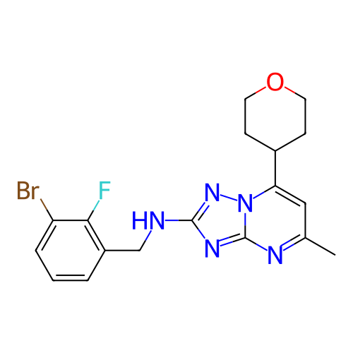 Chemical structure of BindingDB Monomer ID 372212