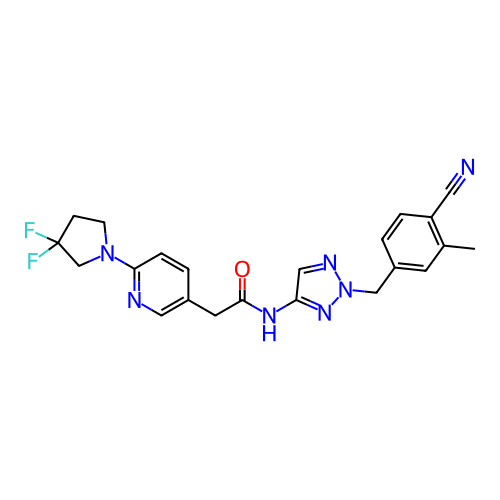 Chemical structure of BindingDB Monomer ID 372607