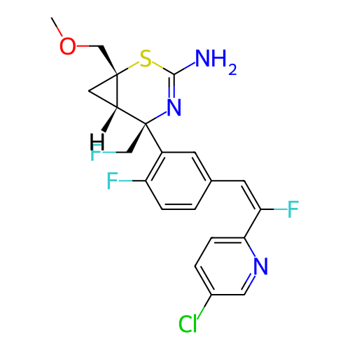Chemical structure of BindingDB Monomer ID 372697