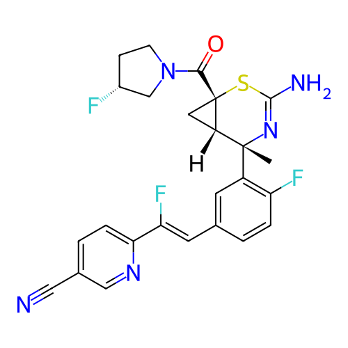 Chemical structure of BindingDB Monomer ID 372722