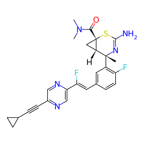 Chemical structure of BindingDB Monomer ID 372755