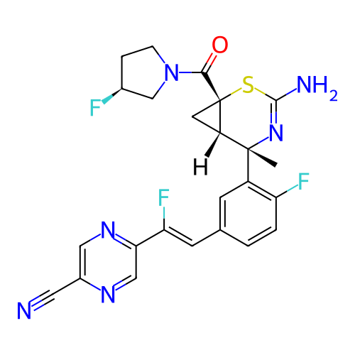 Chemical structure of BindingDB Monomer ID 372786