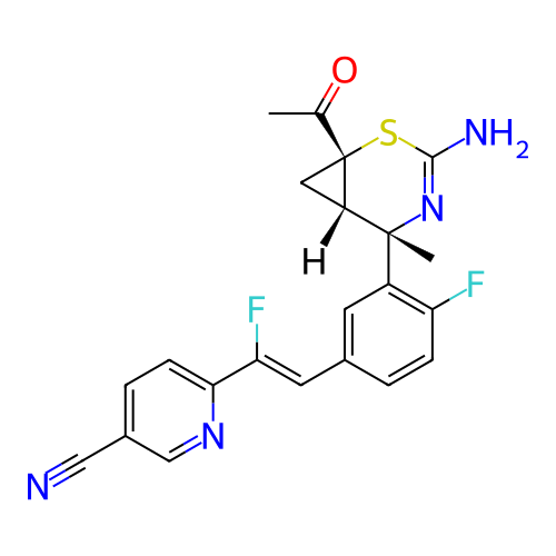 Chemical structure of BindingDB Monomer ID 372822