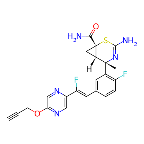 Chemical structure of BindingDB Monomer ID 372823