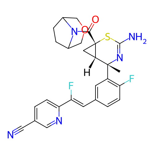 Chemical structure of BindingDB Monomer ID 372909