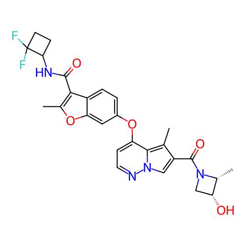 Chemical structure of BindingDB Monomer ID 373323