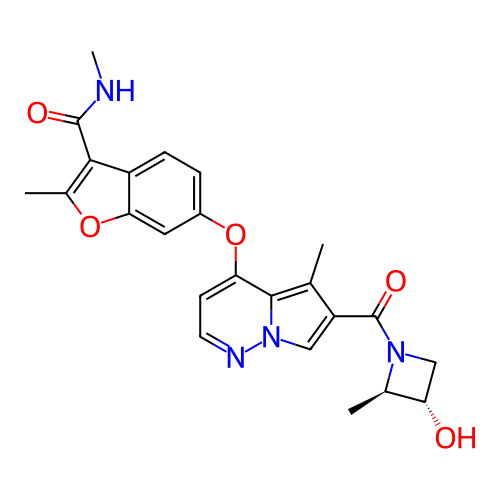 Chemical structure of BindingDB Monomer ID 373393