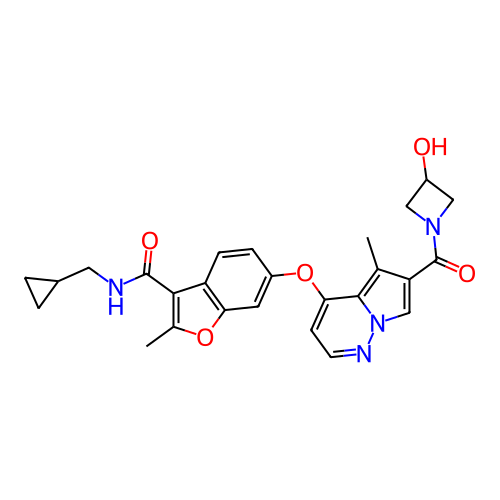 Chemical structure of BindingDB Monomer ID 373463