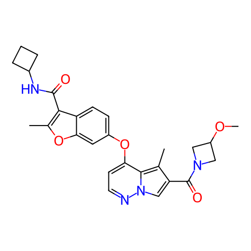 Chemical structure of BindingDB Monomer ID 373477