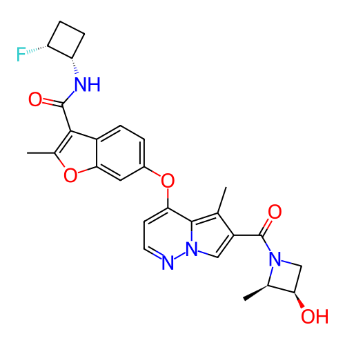 Chemical structure of BindingDB Monomer ID 373507