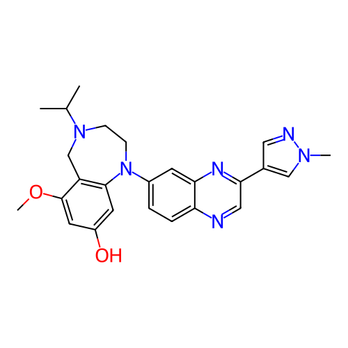 Chemical structure of BindingDB Monomer ID 373522